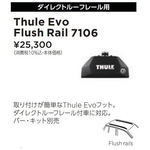 THULE スーリー　ベースキャリアセット　アウディ A4アバント　8W#　ダイレクトルーフレール付　スライドバー_1