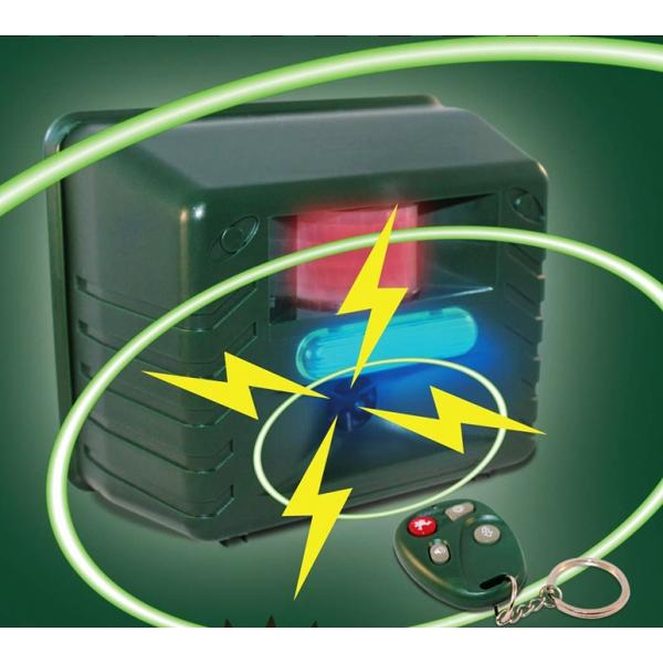 超音波などで害獣 害鳥対策 乾電池でも使用可 防水 イタチ鳩カラス猪ハクビシン野良猫 鹿 鼠コウモリ Newアニマルリペラー(強力ハイグレードタイプ)RC132 |  | 11