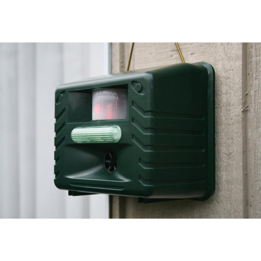 超音波などで害獣 害鳥対策 乾電池でも使用可 防水 イタチ鳩カラス猪ハクビシン野良猫 鹿 鼠コウモリ Newアニマルリペラー(強力ハイグレードタイプ)RC132 |  | 13