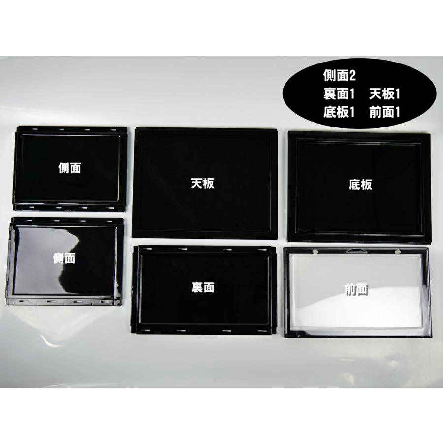 2個セット 横型 シューズボックス スニーカー ハイカット 収納 ケース
