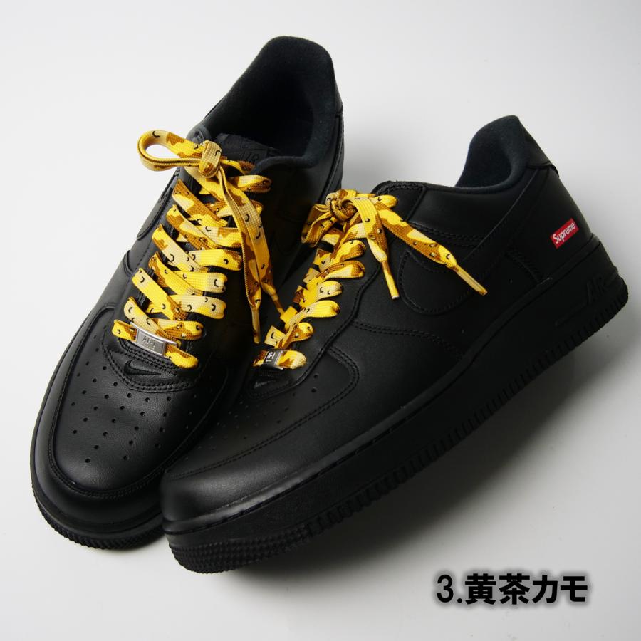 シューレース カモ柄 迷彩柄 カモフラージュ SHOELACE 靴ひも くつひも