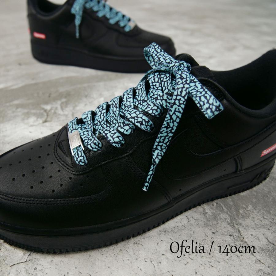 シューレース セメント柄 エレファント柄 SHOELACE 靴ひも くつひも