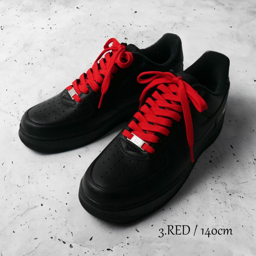 ワイド フラット シューレース WIDE SHOELACE 靴ひも くつひも 平紐 靴