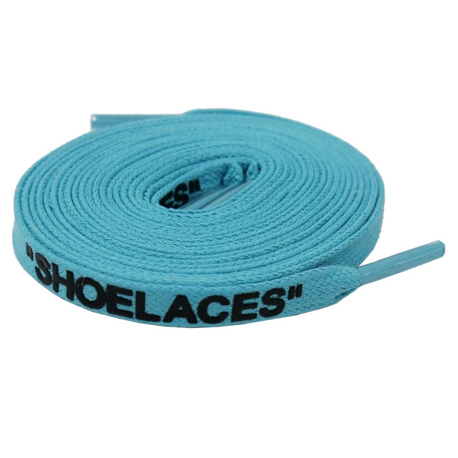 ワックスシューレース WAX SHOELACE 文字入り 靴ひも くつひも 平紐