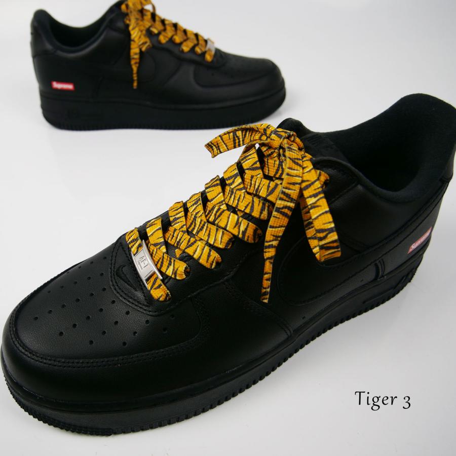 シューレース タイガー レオパード 柄 Tiger Leopard SHOELACE 靴ひも