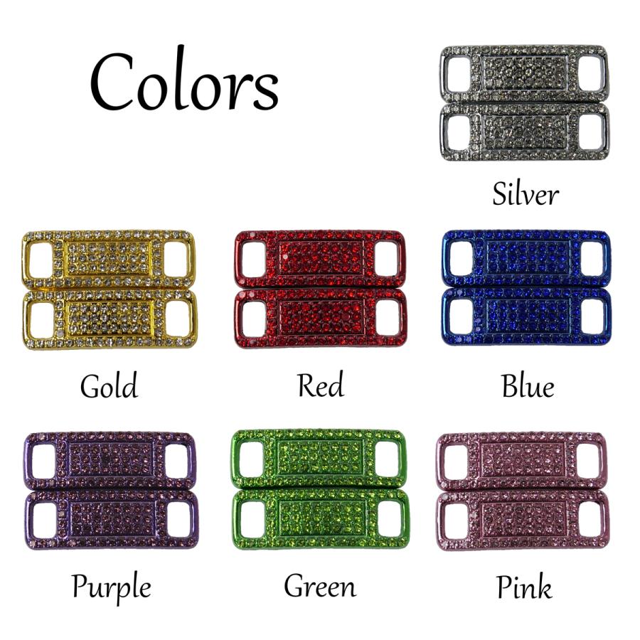 ラインストーン デュブレ スニーカー シューレース アクセサリー