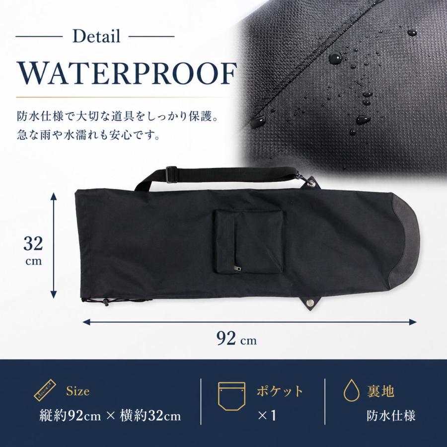 instant コンプリートスケートボード 収納バッグ付き スケートボード 防水 デッキ バッグ スケボー ケース カバー