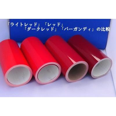 カッティング用シート 屋外5〜6 年車両デカール ダークレッド 50cm幅 