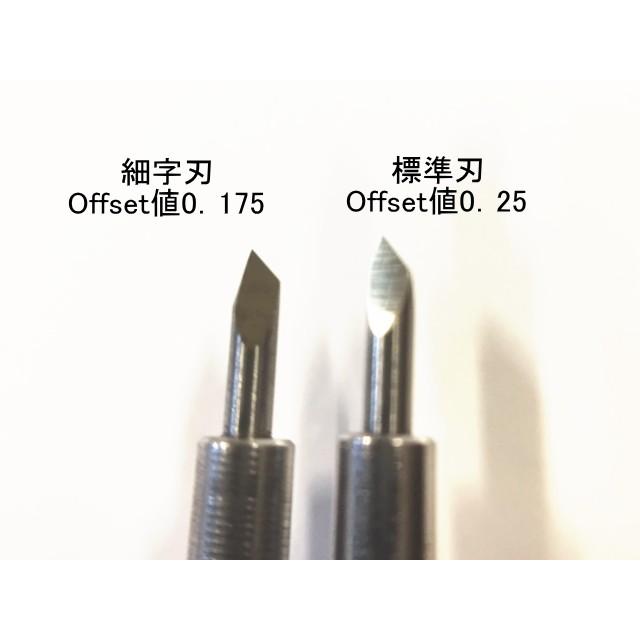 ステカ用替刃セット／細字替刃1本＋標準替刃1本（社外品） : 北海道