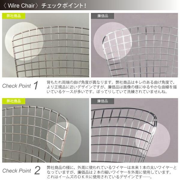 . Wire Chair / ワイヤー チェア 【ブラック】ハリー ベルトイア  送料無料 デザイナーズ 家具 リプロダクト チェア ダイニング ミーティング スチール おしゃ…｜hmfurniture-y｜03