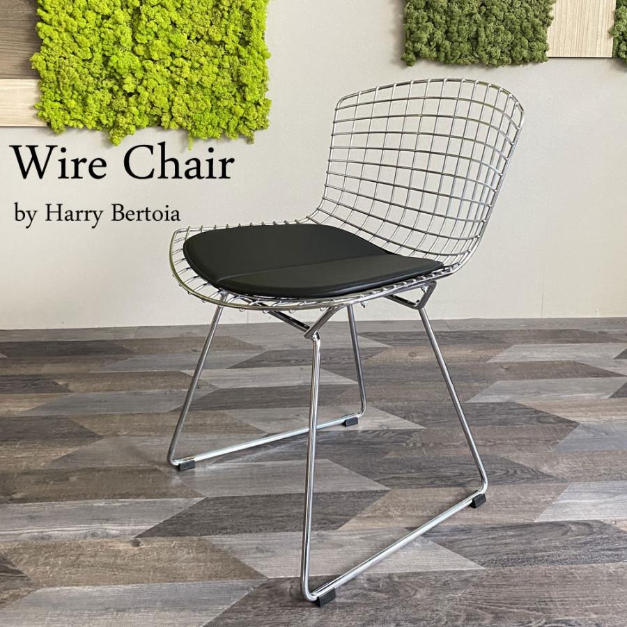 Wire Chair / ワイヤー チェア 【クロム】ハリー ベルトイア 送料無料 