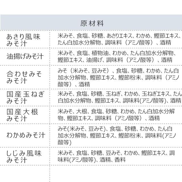 500円 お味噌汁 20個 セット 選べる8種 ポイント消化  お試し セール paypay Tポイント消化｜hmgift｜19