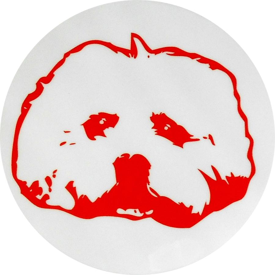 高質 ドッグ 犬 ステッカー オーダー 顔 かわいい マグネット シルエット 車 雑貨 可愛い イラスト 冷蔵庫 プレゼント