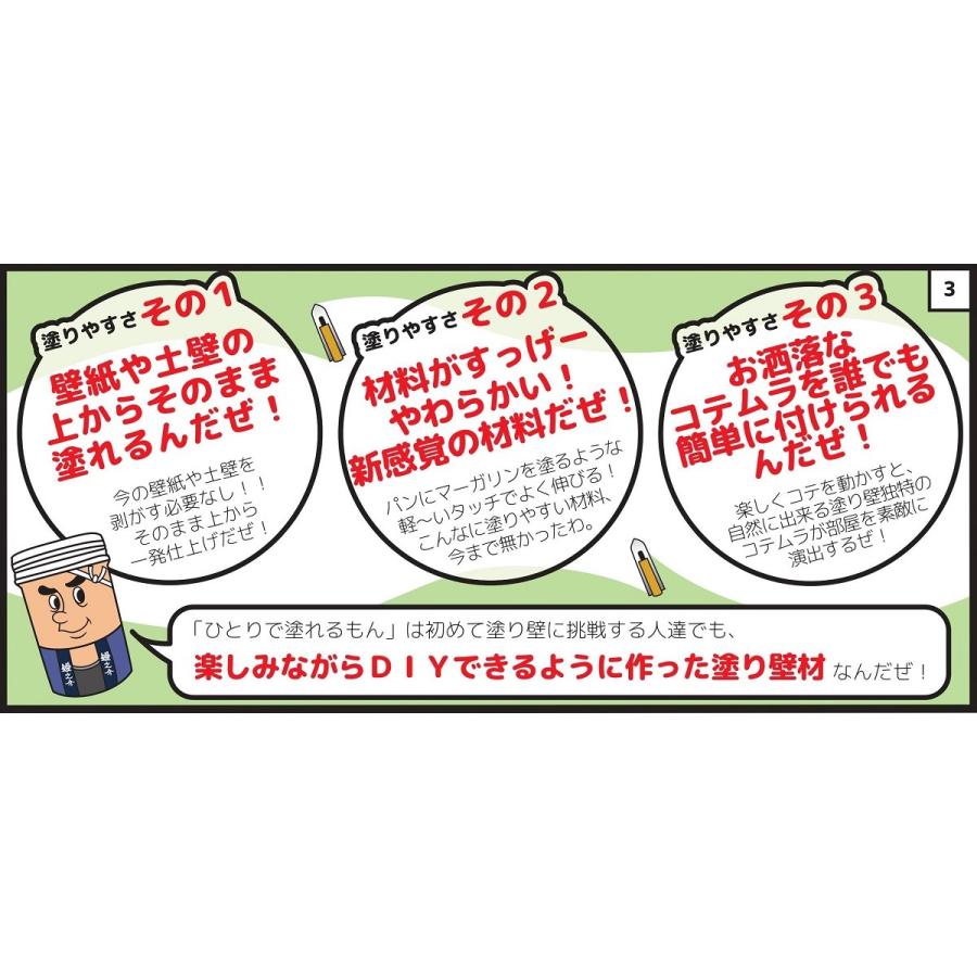 ひとりで塗れるもん 11kg 塗り壁材 壁用diy 漆喰 防カビ 壁紙の上からok 全12色 簡単施工 垂れにくい H 001 Hmt Net 通販 Yahoo ショッピング