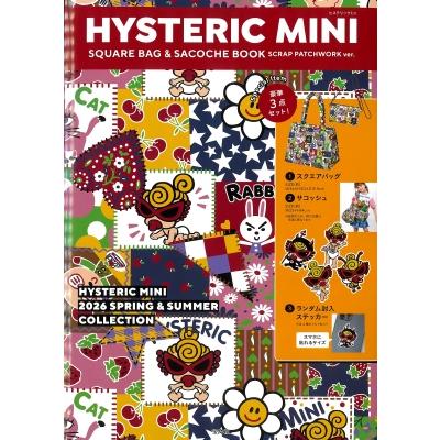 HYSTERIC MINI SQUARE BAG & SACOCHE BOOK SCRAP PATCHWORK ver