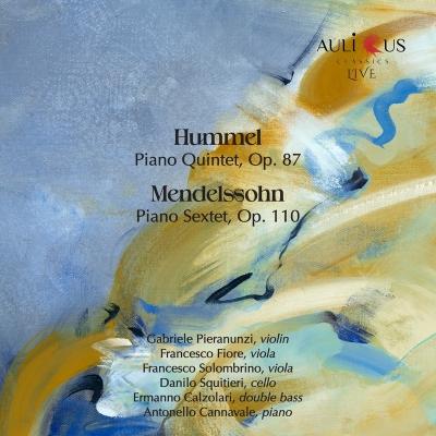 Mendelssohn メンデルスゾーン / メンデルスゾーン：ピアノ六重奏曲、フンメル：ピアノ五重奏曲　ガブリエーレ | 