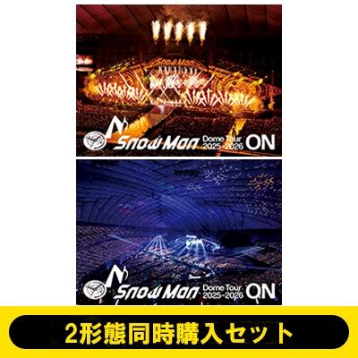 Snow Man / 《2形態同時購入Blu-rayセット》Snow Man Dome Tour 2025-2026 ON 【初回盤+通常盤】  〔BLU-RAY DISC〕（Yahoo!・HMV&BOOKS online Yahoo!店）