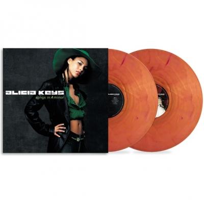 Alicia Keys『Songs in A Minor』｜2LP・25周年記念盤・限定盤・オレンジ・マーブル ジャケット