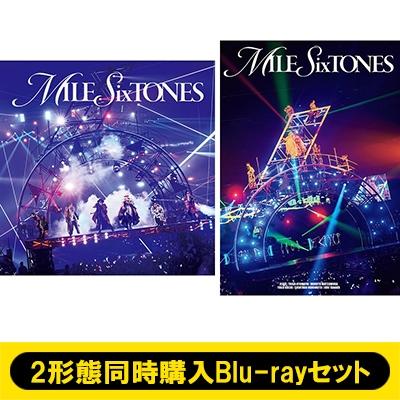 MILESixTONES Blu-ray 初回盤 2枚まとめ売り SixTONES / 《2形態同時購入Blu-rayセット》MILESixTONES【初回盤+通常