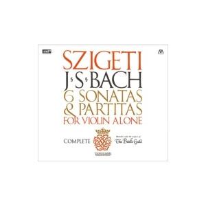 Bach, Johann Sebastian バッハ / 無伴奏ヴァイオリンのためのソナタとパルティータ 全曲 シゲティ(2CD) 輸入盤 〔CD 古楽、バロック、宗教音楽