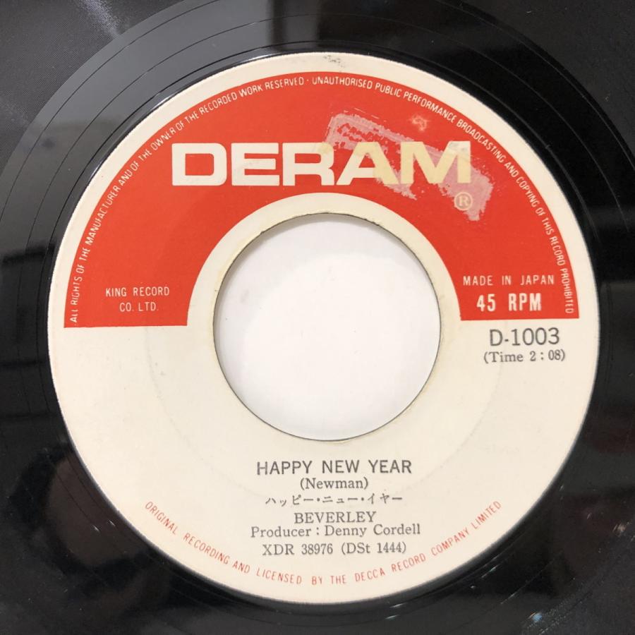 【新宿ALTA】BEVERLEY/ハッピーニューイヤー(D1003) D1003 EX 中古品として並クラスの状態
