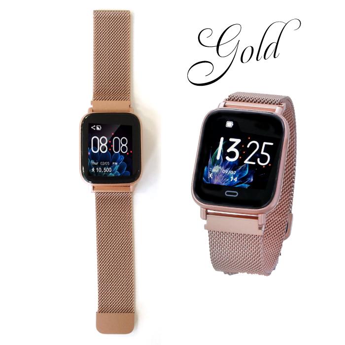 スマートウォッチメッシュベルト 6J766 スマートウォッチ メッシュ