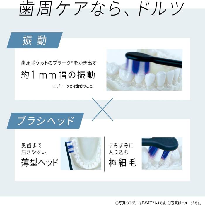 Panasonic パナソニック ドルツ EW-DA48-A 新品未開封 パナソニック EW-DA48-A 音波振動ハブラシ ドルツ リニア音波