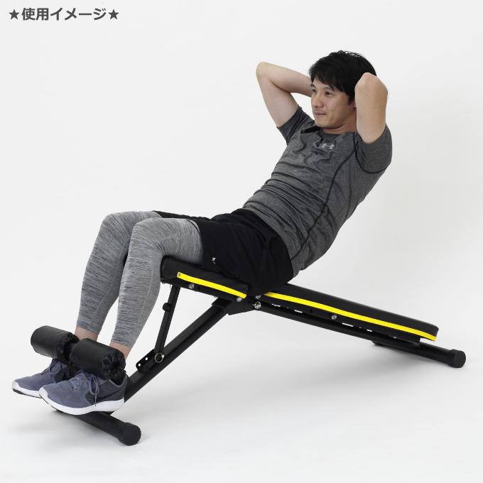 ALINCO（アルインコ） アジャスタブルベンチ FA221Y シットアップ