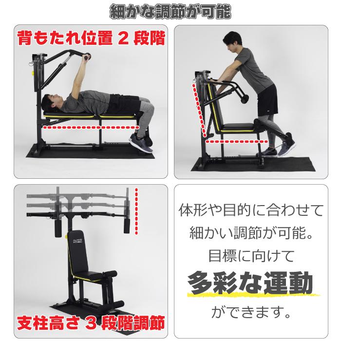 美品　ALINCO　アルインコ　マルチワークアウトジム　ホームジム　油圧式 fag2022_001.jpg