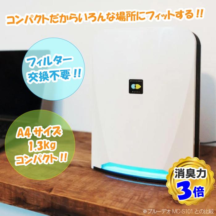 マスクフジコー ブルーデオ S型 MC-S201 空気清浄機 ブルーデオ mc