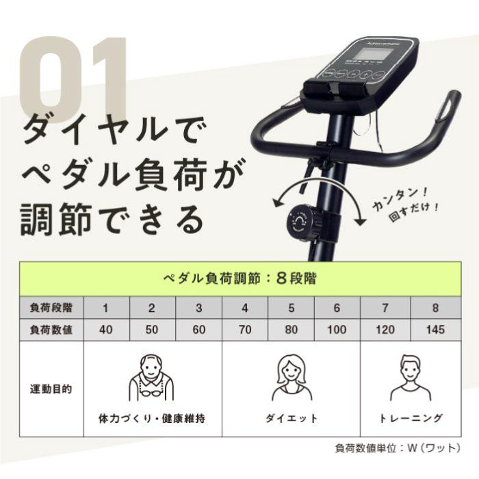 ALINCO（アルインコ） フィットネスバイク エアロ マグネティック