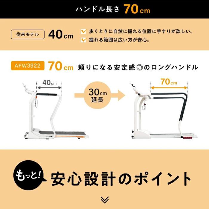 ALINCO アルインコ フラットウォーカー AFW3922 家庭用 ウォーキング 