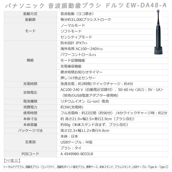 Doltz 2024年9月1日 新発売 最新 新型 パナソニック 音波振動 Doltz 2024年9月1日 新発売 最新 新型 パナソニック 音波振動