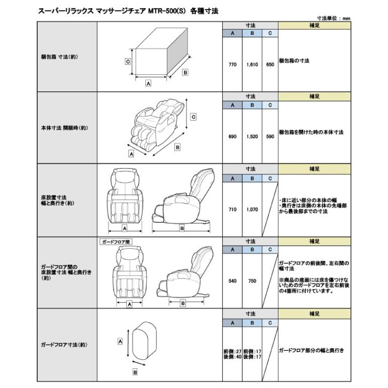 フジ医療器 新品 マッサージチェア スーパーリラックス MTR-500 フジ医療器 新品 マッサージチェア スーパーリラックス MTR-500