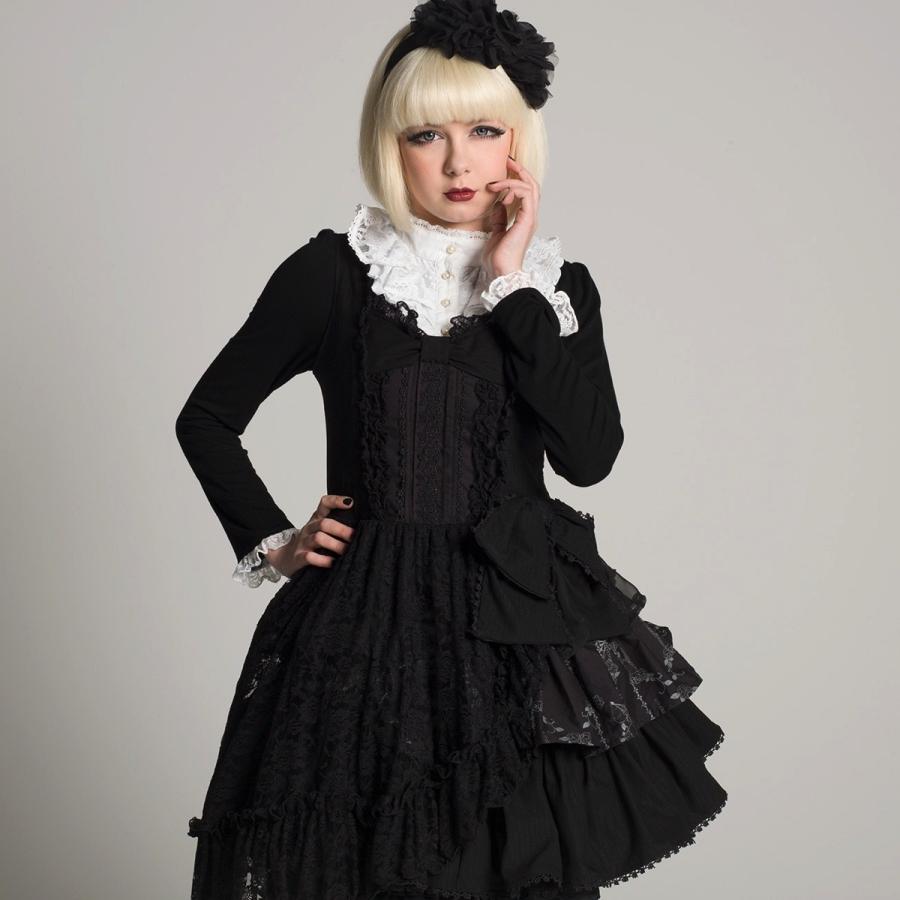 H Naoto ワンピース リボン ゴシック ロリータ ゴスロリ Frill Black Bow Dress Bfd21 O016 Bk M S Inc Fashion Store ヤフー店 通販 Yahoo ショッピング