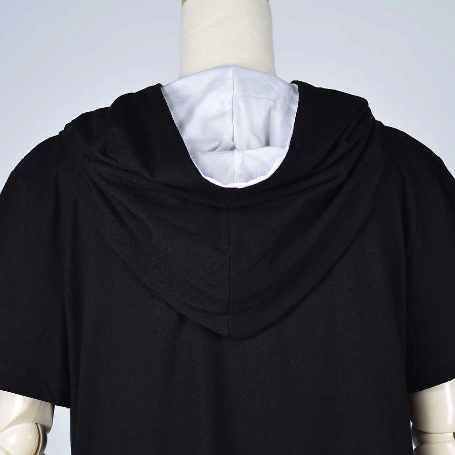 パーカー 半袖 ネコ ねこ 猫 Mint Neko ペンキコロコロフーディ Cmd29 T506 Bk Bl M S Inc Fashion Store ヤフー店 通販 Yahoo ショッピング