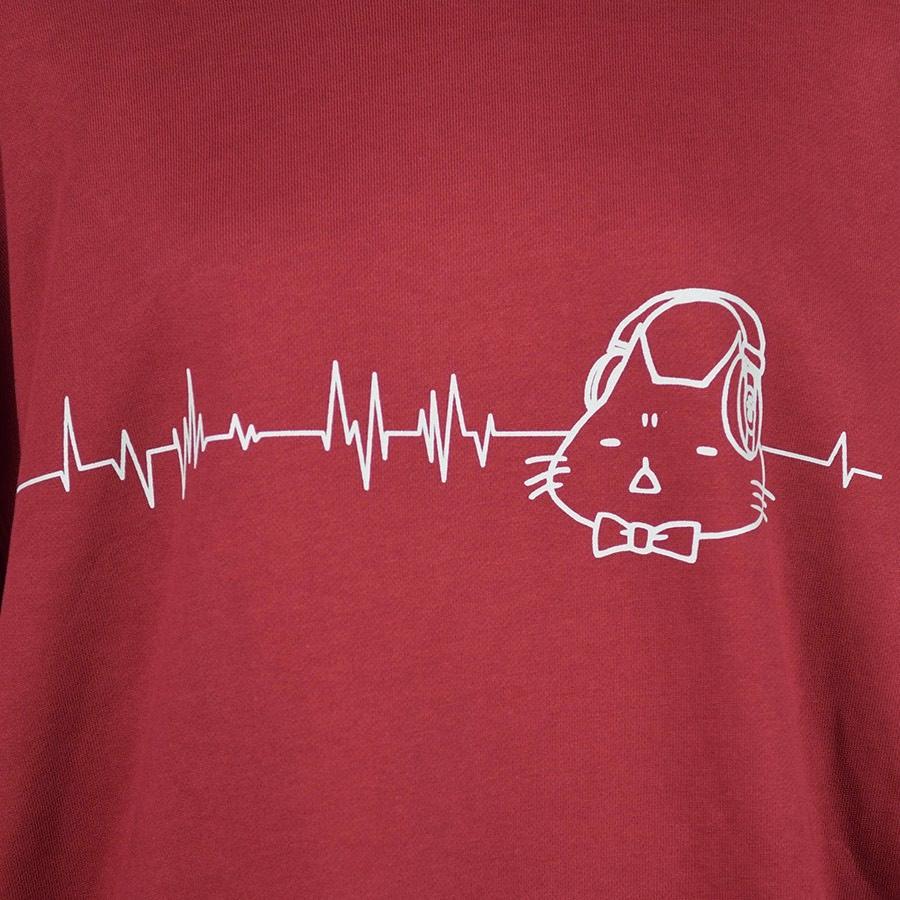 フーディー パーカー Mサイズ プルオーバー ネコ ねこ 猫 Mint Neko ヘッドホンフーディー Cmj33 T014 Rd M S Inc Fashion Store ヤフー店 通販 Yahoo ショッピング