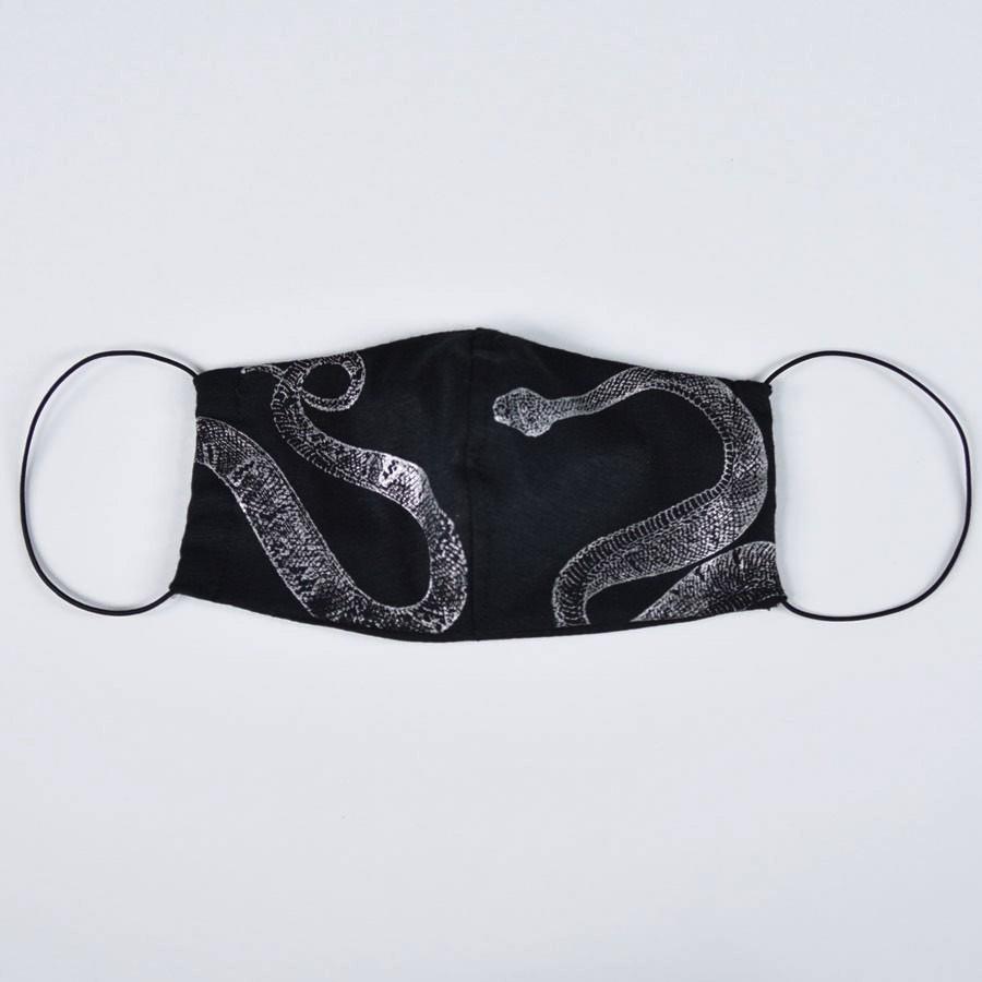 H Naoto Mサイズ 布マスク お洒落マスク 蛇柄 ゴシック パンク モード Snake Mask Wear Cnf29 G181 Bk F S Inc Fashion Store ヤフー店 通販 Yahoo ショッピング
