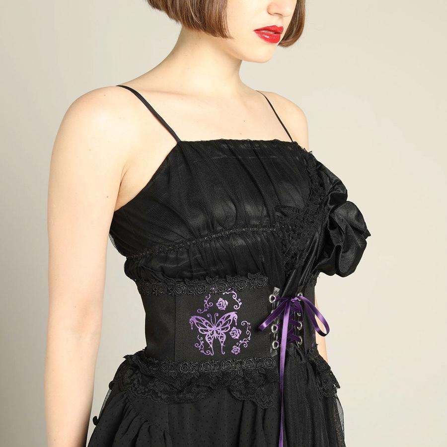 激安特価 H Naoto コルセット 帯 ベルト 蝶 薔薇 ゴシック ゴスロリ Butterfly Lace Corset 在庫有 Sagamorepub Com