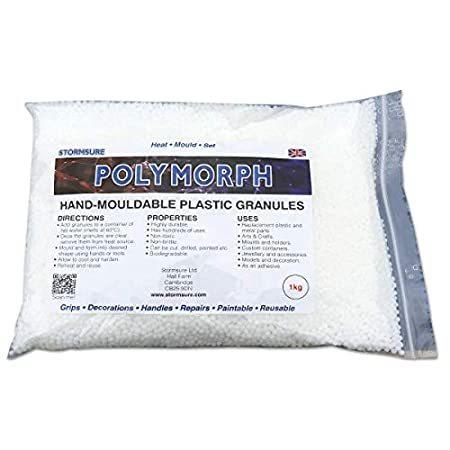 【在庫僅少】 並行輸入品Polymorph Hand-Mouldable Plastic Granules 1kg好評販売中 その他ビーズ、アクセサリー用品