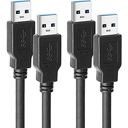 かわいい Usb Usb延長コード スーパースピード タイプa Aオス 3 0オス オスケーブル Usb Pasow データ転送用 Feet 1 2パック その他プリンター周辺機器 アクセサリー Www Gatorheatandair Com