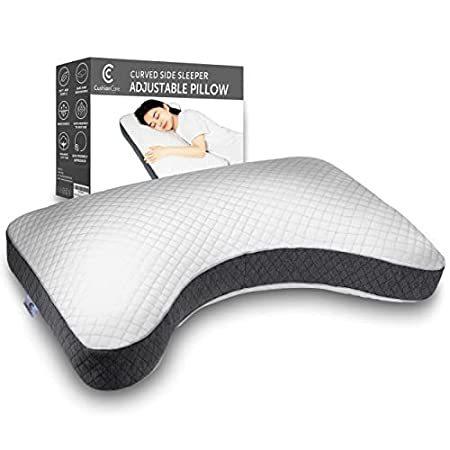 今季一番 and Neck for Pillow Sleeper Side Curved Shoulder S Adjustable – Relief Pain 枕、ピロー