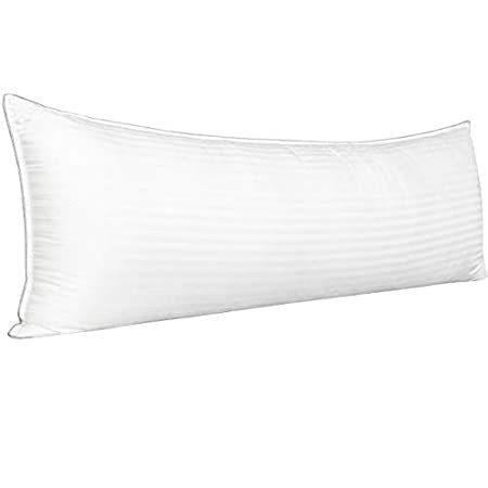 豪華 Pillow Alternative Down Soft Pillow, Body Cotton Fluffy NTBAY for 並行輸入品 and Side キッズチェア、学習椅子