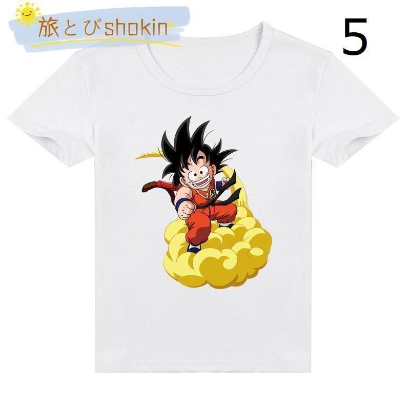 ドラゴンボール 孫悟空 幼少期 半袖 Tシャツ L 4種セット ドラゴンボール 孫悟空 幼少期 半袖 Tシャツ L 4種セット