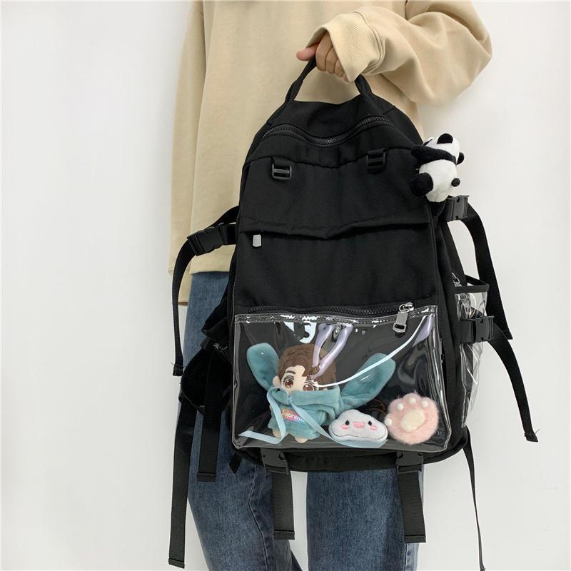 大容量 痛バッグ 3way 5色 リュック ショルダー ハンド 韓国 缶