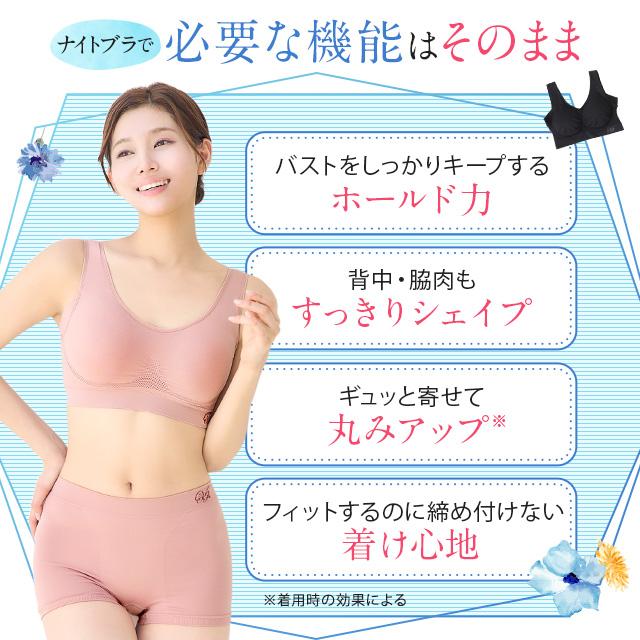 Viage ナイトブラ エアー 公式 3枚セット ビューティ 育乳 バスト