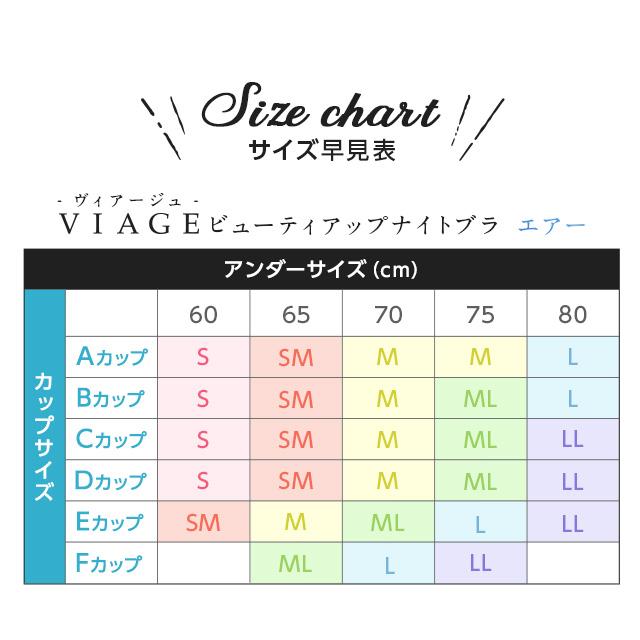 Viage ナイトブラ エアー 公式 単品 ビューティ 育乳 バストアップ