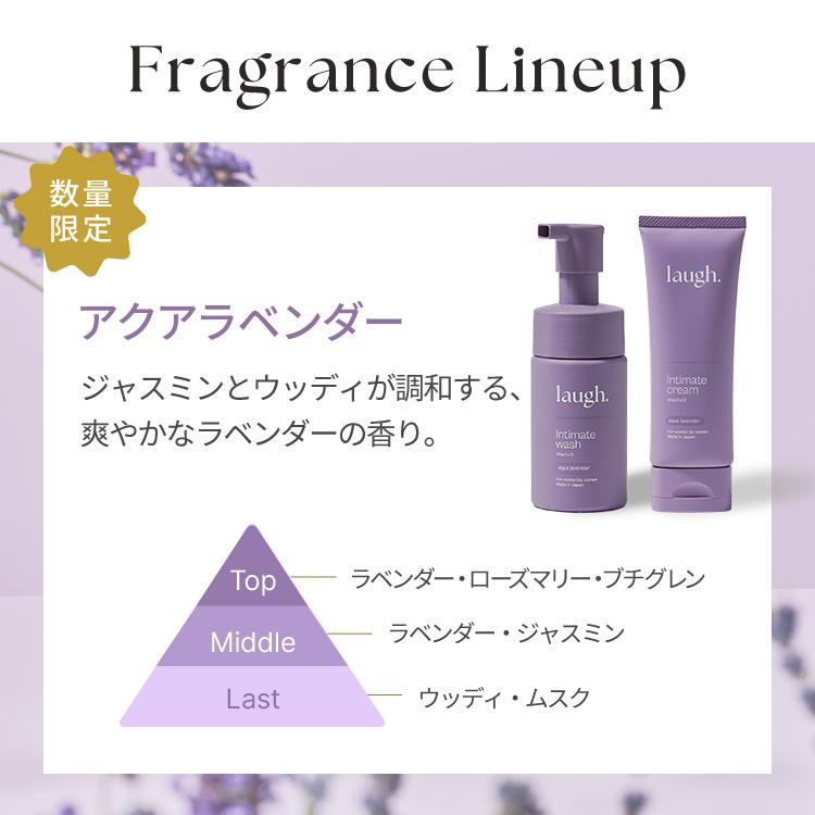 ラフドット ウォッシュ、クリーム リニューアル laugh. ラフドット インティメイトウォッシュ