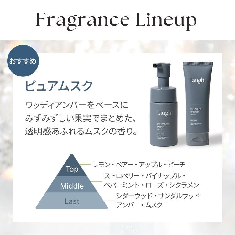 ラフドット　デリケートゾーン用ソープ&クリーム3点セット デリケートゾーン ソープ & クリーム laugh. ラフドット インティ