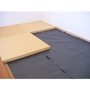 ５個 備長炭シート DXデラックス 防カビ強化仕様 カット済 1×1ｍ2枚入5個 押入 畳下 クローゼット ウッドカーペット 絨毯 クッションフロア 床下収納 下駄箱の画像